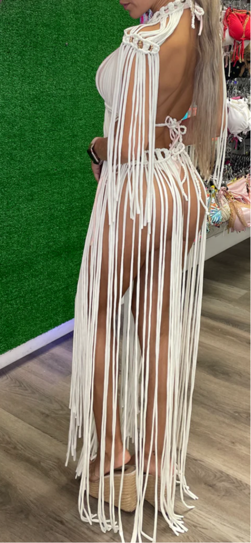Island Escape- HANDMADE Beach Cover up