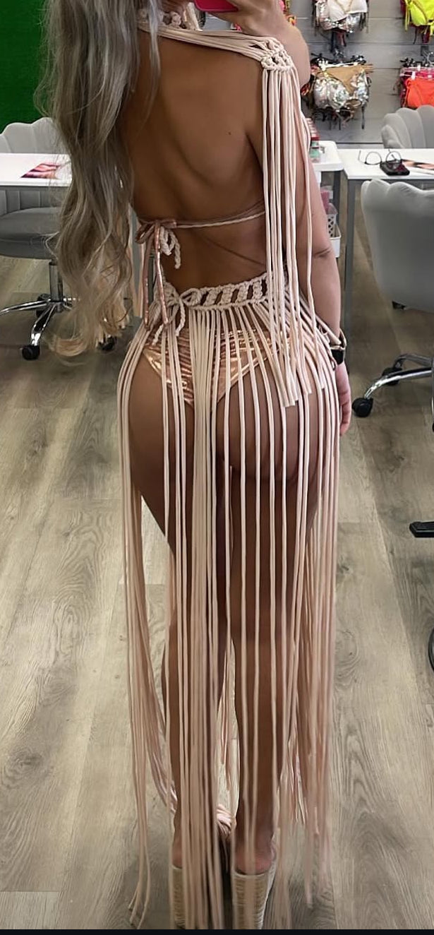Island Escape- HANDMADE Beach Cover up